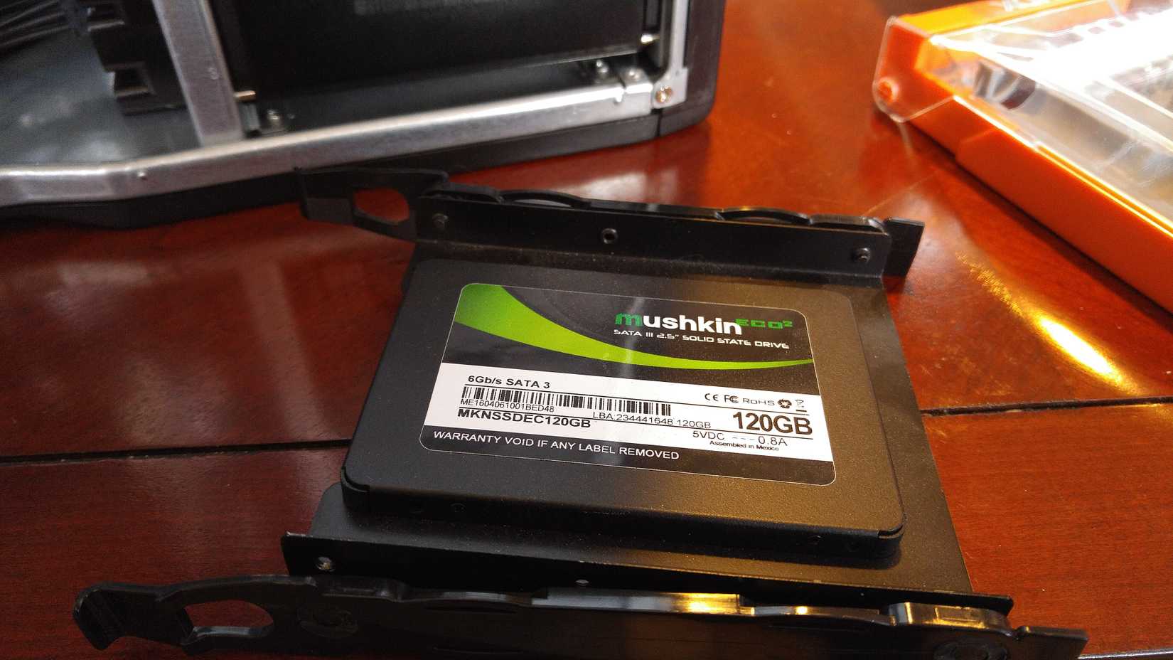Mushkin Eco2 Sata SSD.