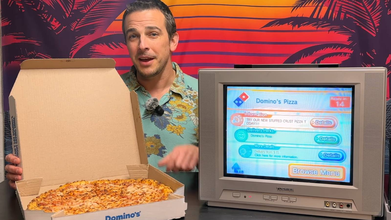 Someone ordered a pizza from their Wii's homebrew food channel, and it still works