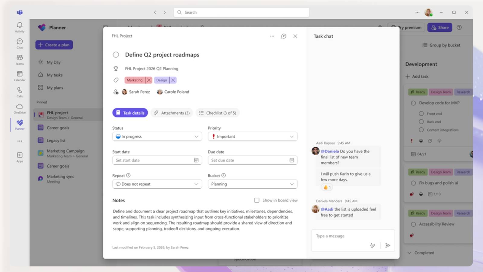 Planner For Windows Microsoft adds a new coat of paint to Planner, and it already looks great