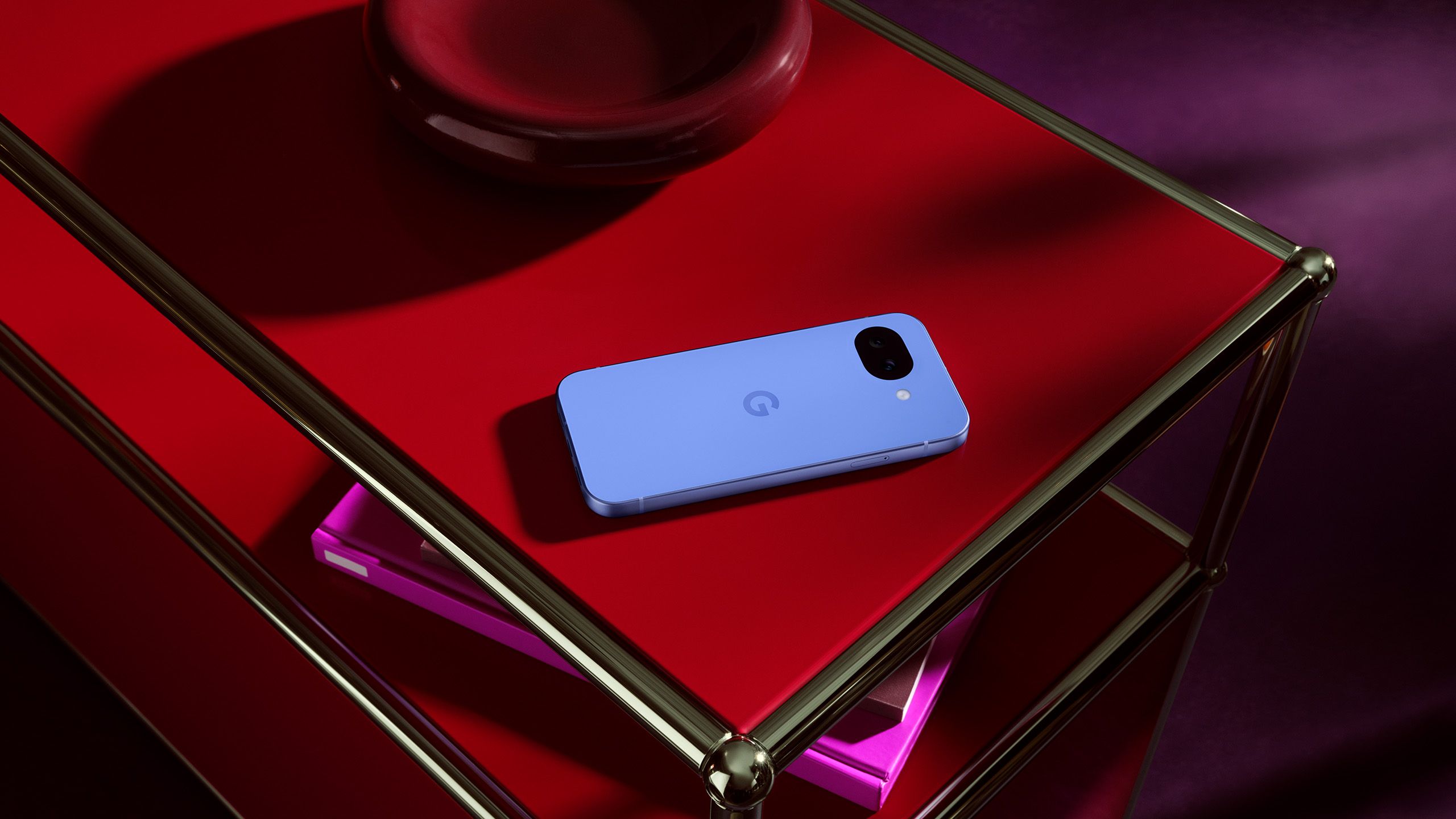 The Pixel 10a sitting on a table 