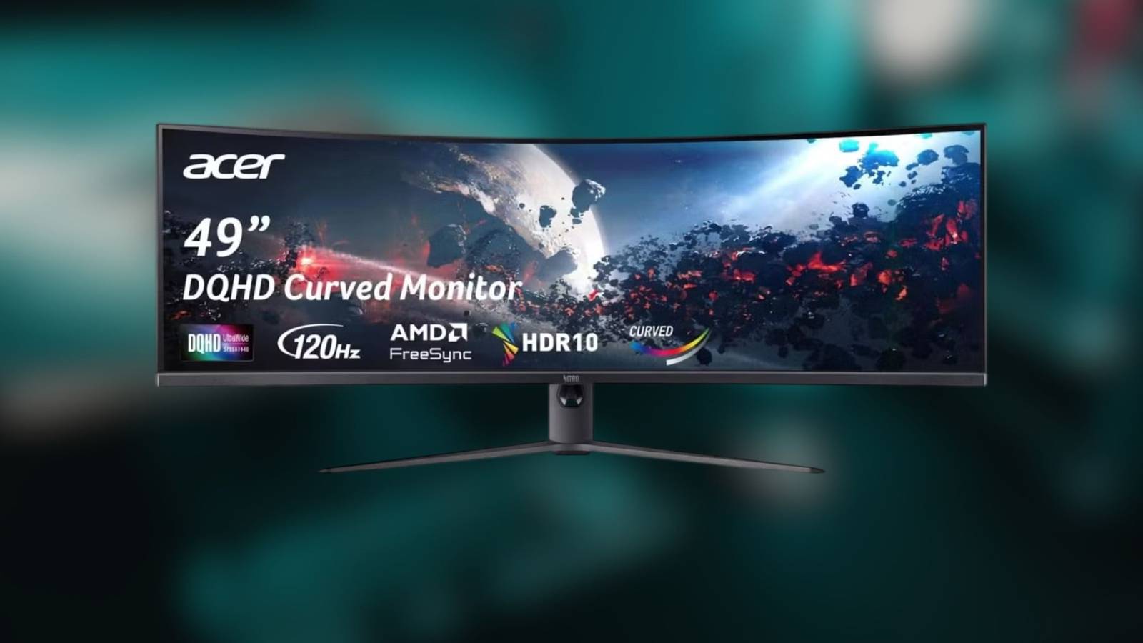 This 49-inch gaming monitor will get the job done without hurting your wallet too much This 49-inch gaming monitor will get the job done without hurting your wallet too much