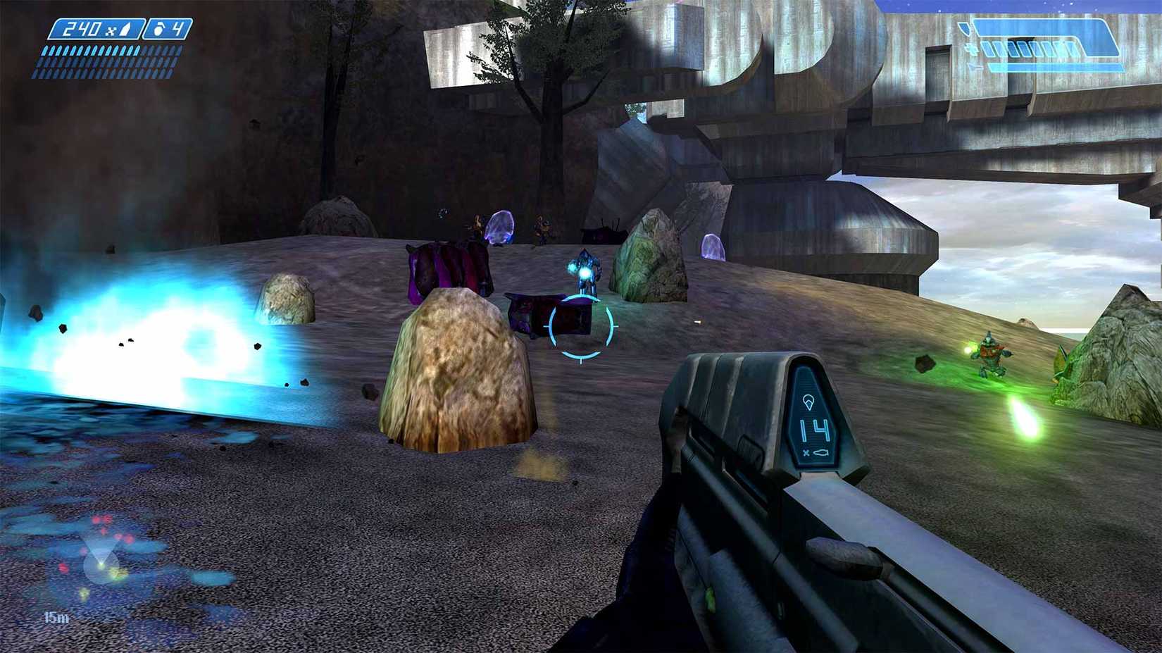 Tangkapan layar dari Halo: Combat Evolved
