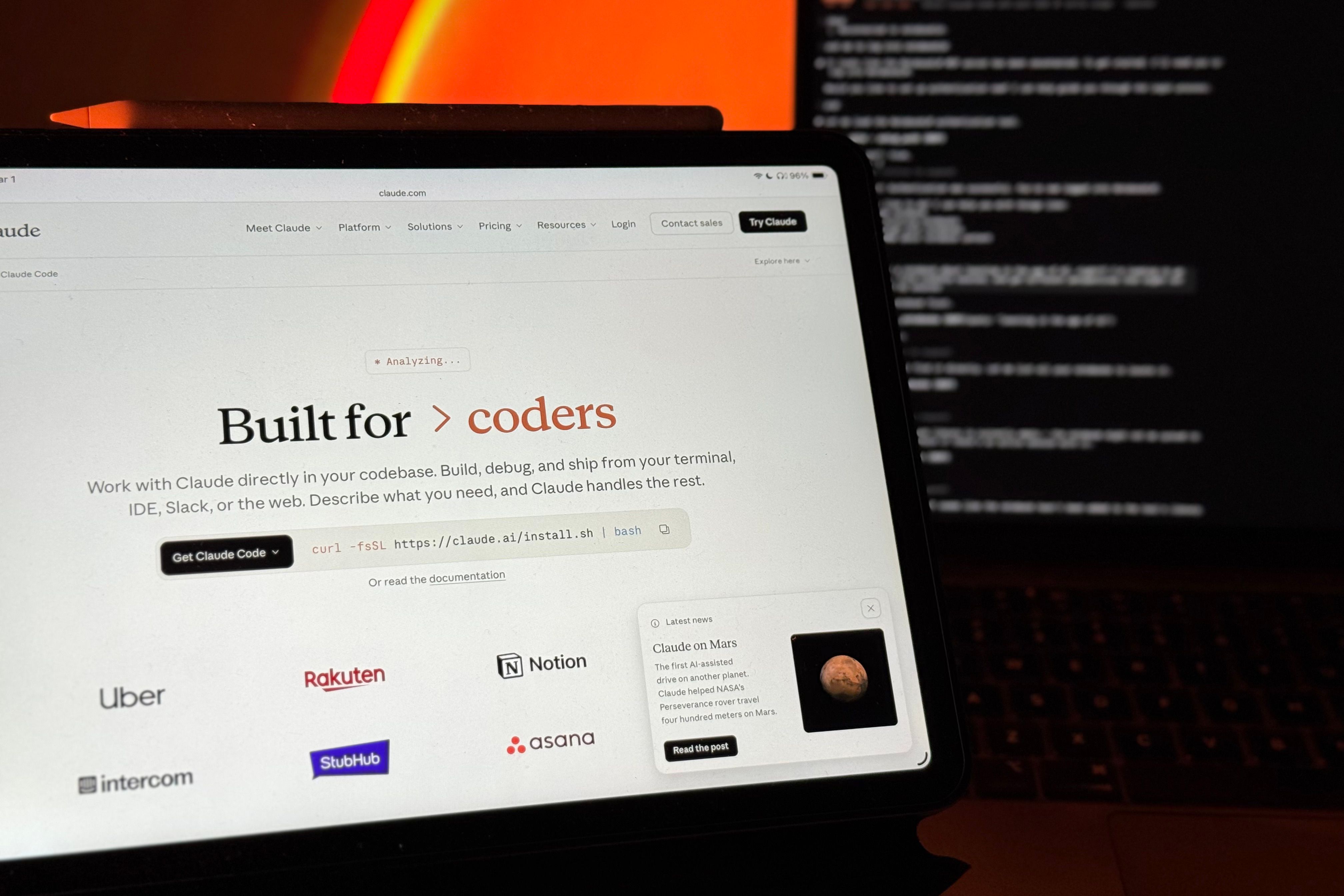 claude code and terminal