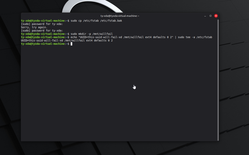 Broken Linux Computer I broke my Linux install on purpose to learn how to recover it