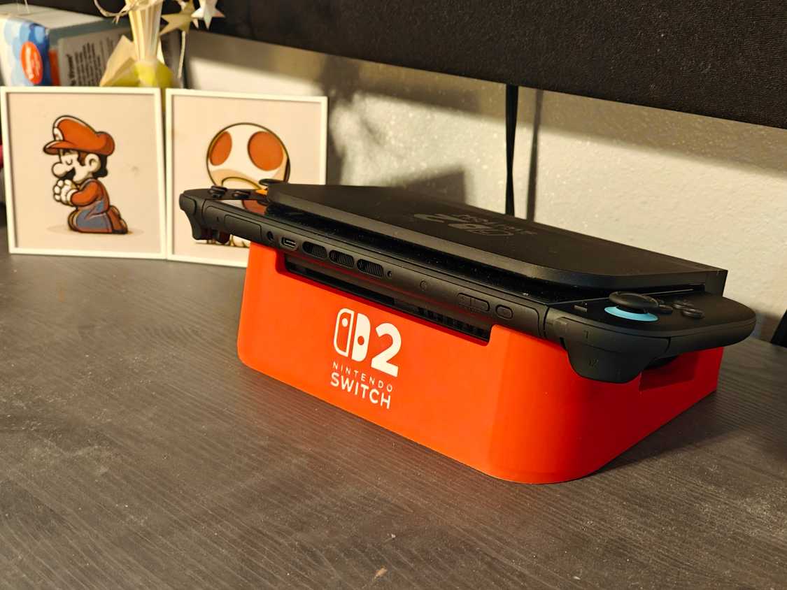 Switch Prints 5 3D prints that I use with my Nintendo Switch 2