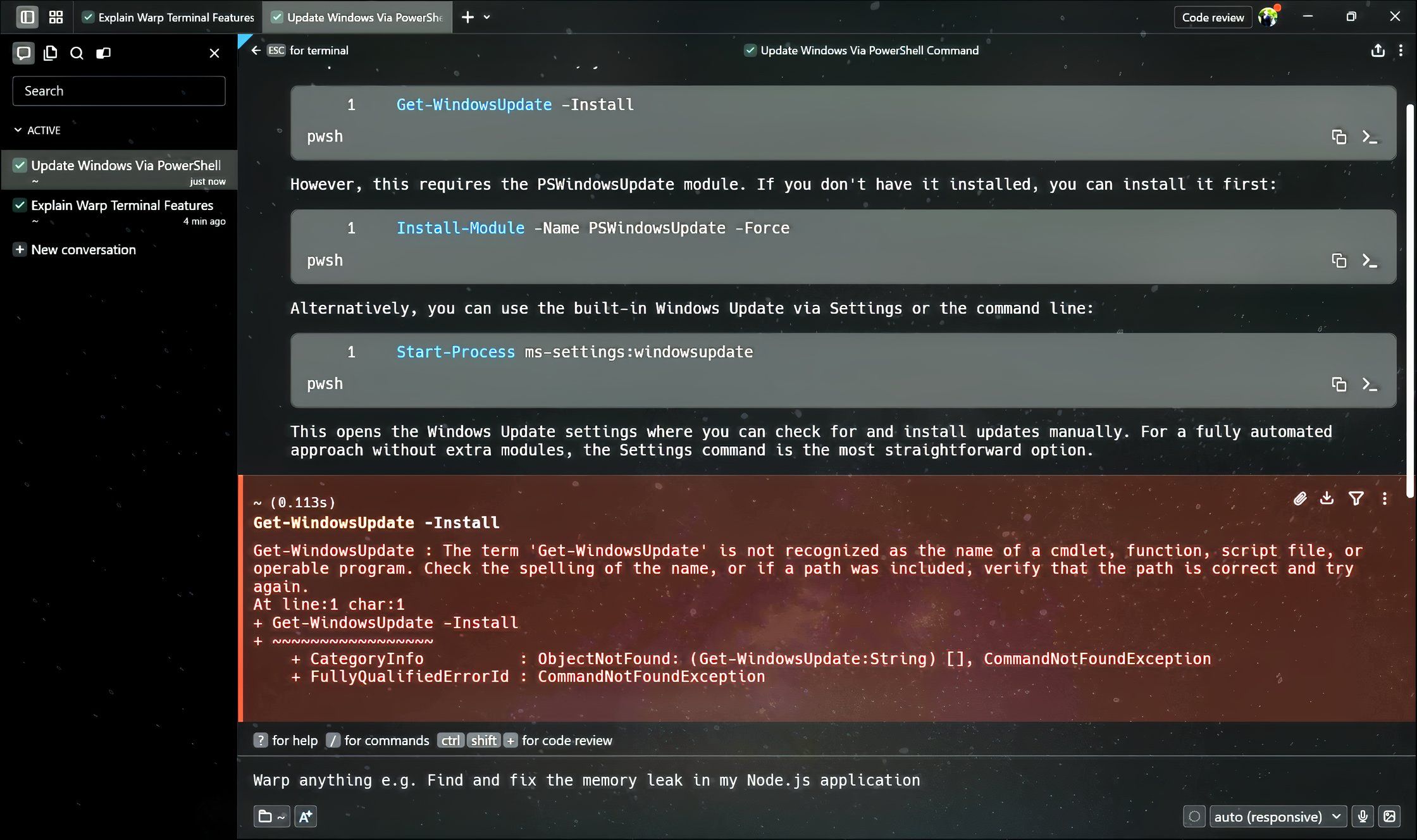 Warp isn't really a terminal anymore, and I tried its new agentic ...