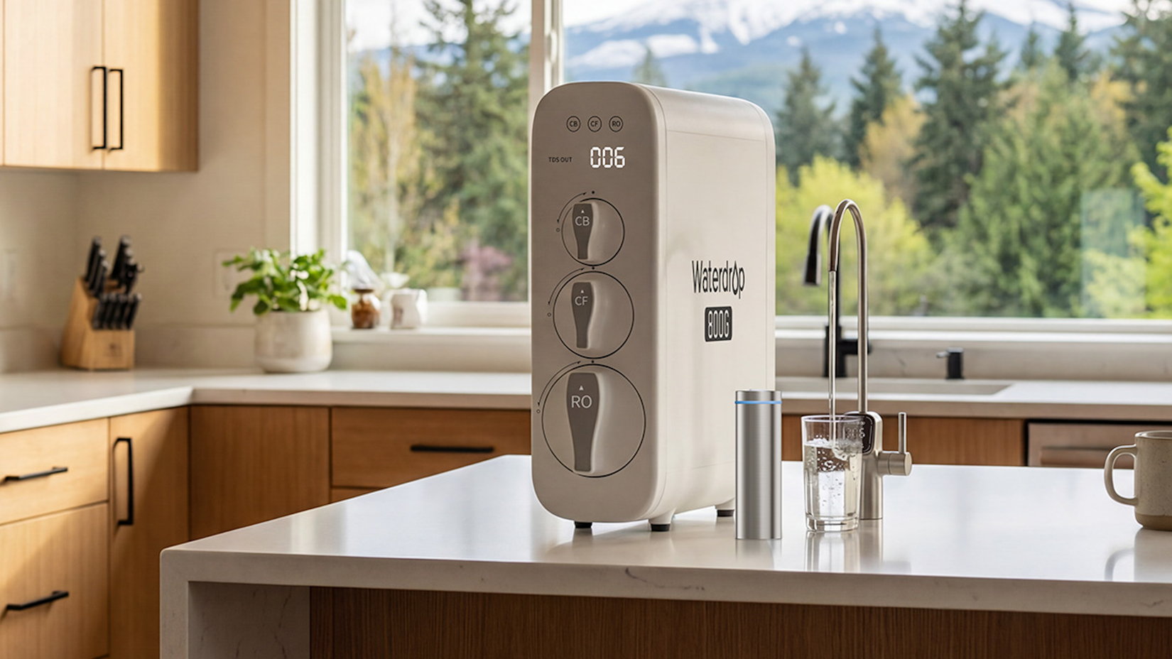 Give your water a spring cleaning with a Waterdrop Filter system