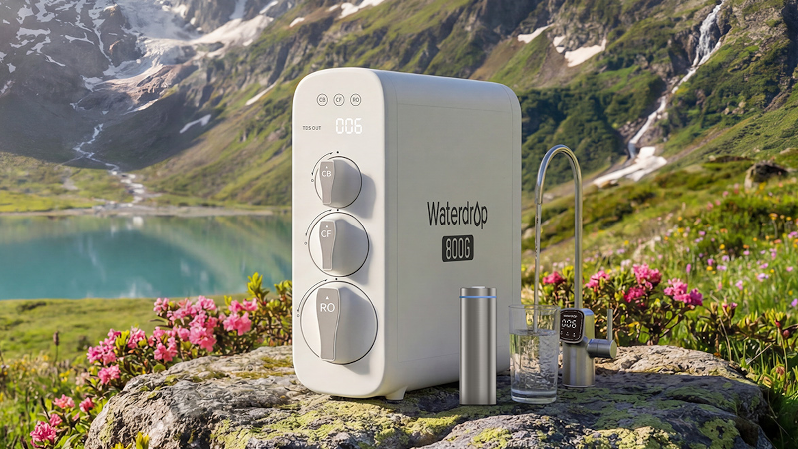 Give your water a spring cleaning with a Waterdrop Filter system