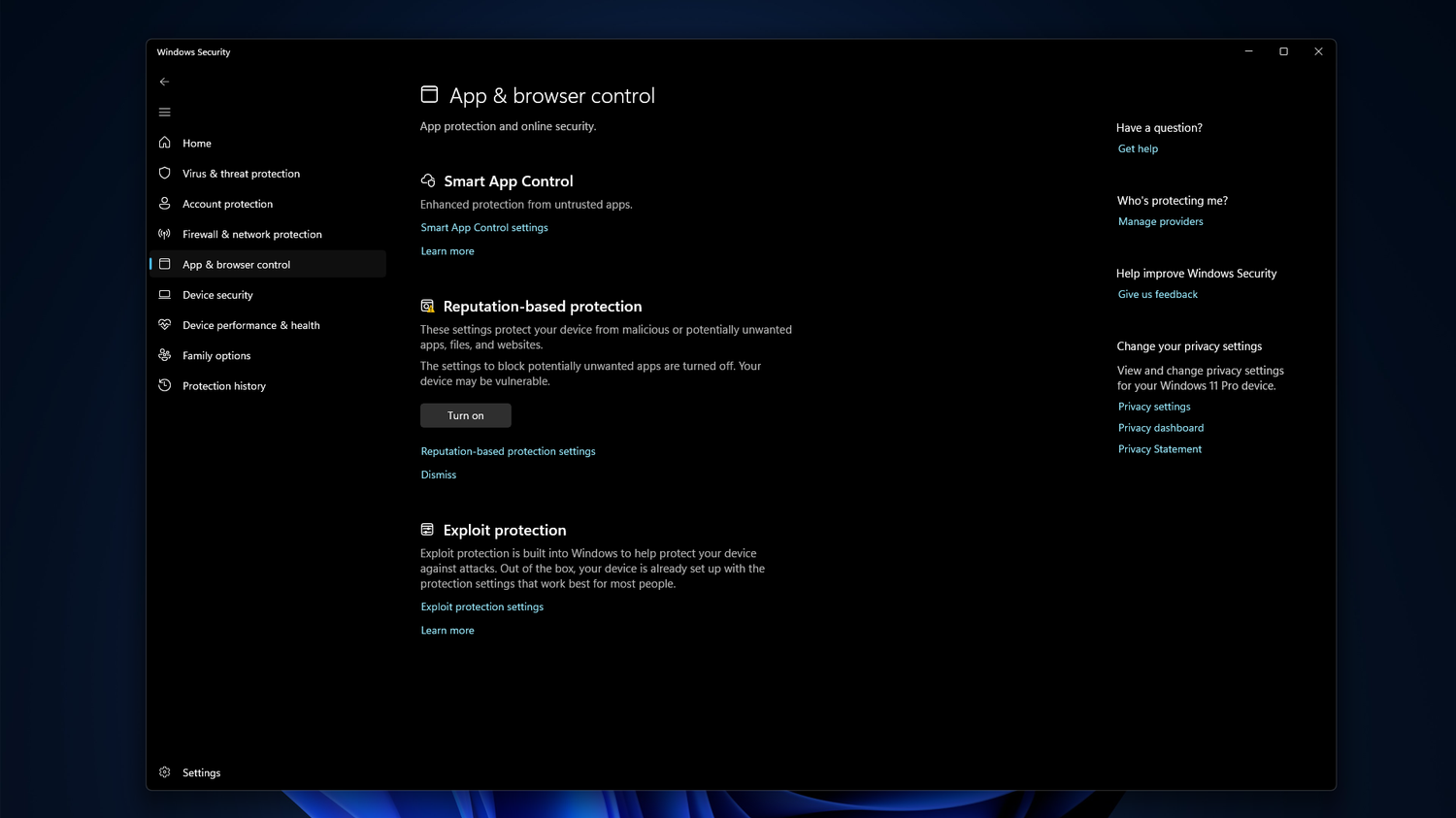 Windows App Control Screen Microsoft finally let us turn off Smart App Control, and I'm turning it ...