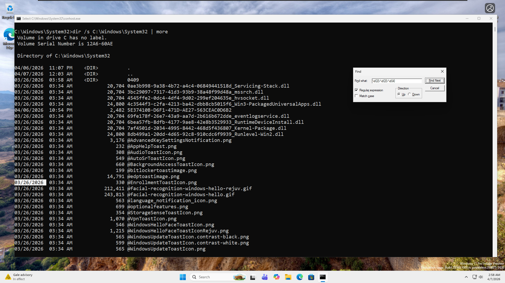 Command Line Reg Exp Example Microsoft just made Command Prompt worth using, and it's about time