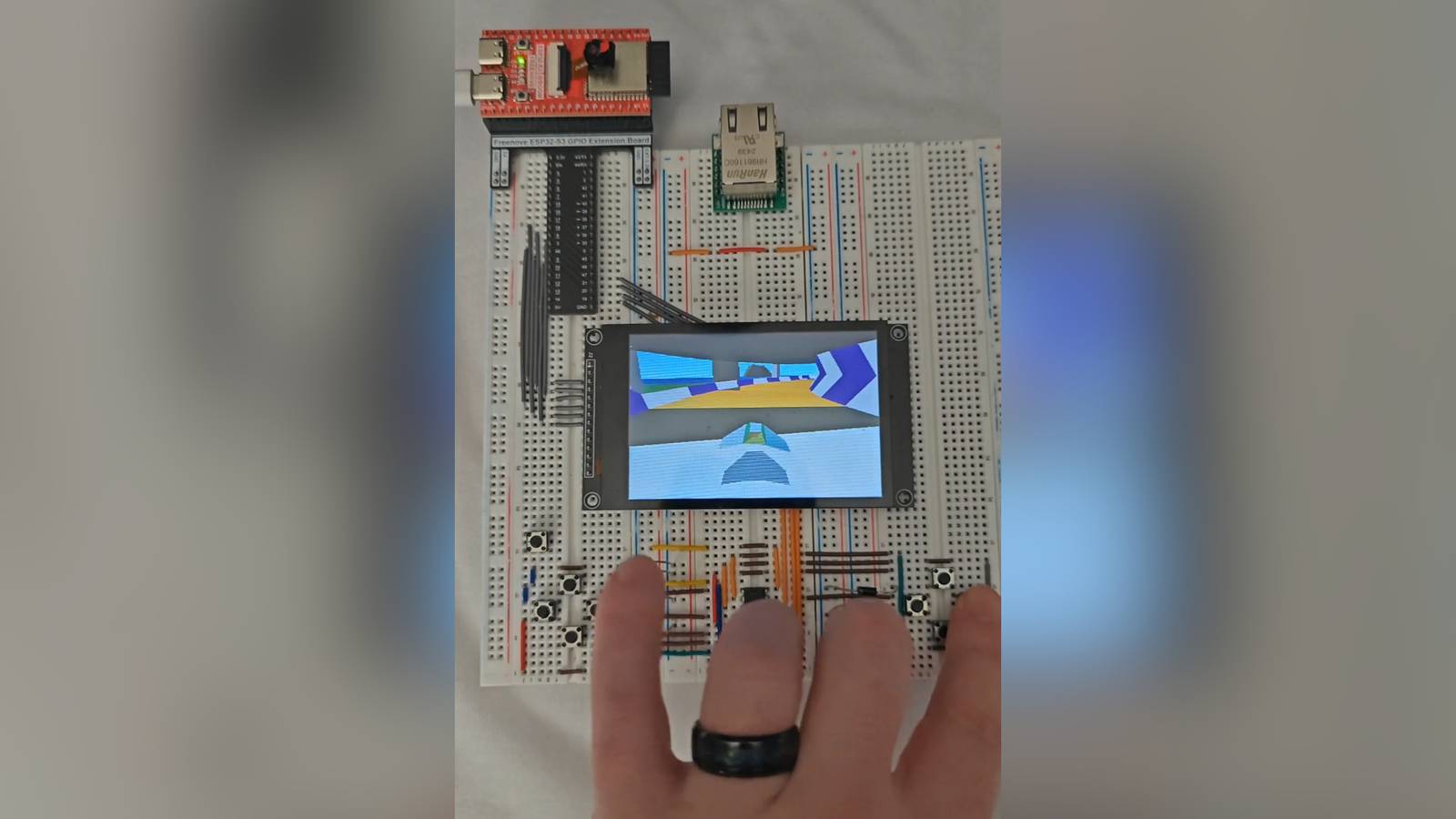 This amazing ESP32 game runs at 60FPS on a 480x320 screen