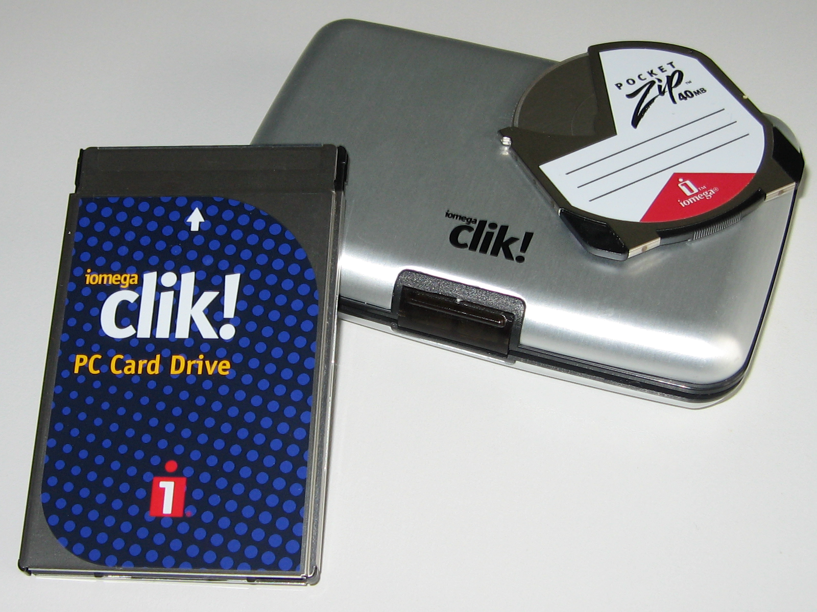 Iomega's Clik! drive had terrible timing and an even worse name