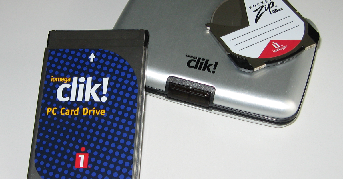 Iomega's Clik! drive had terrible timing and an even worse name