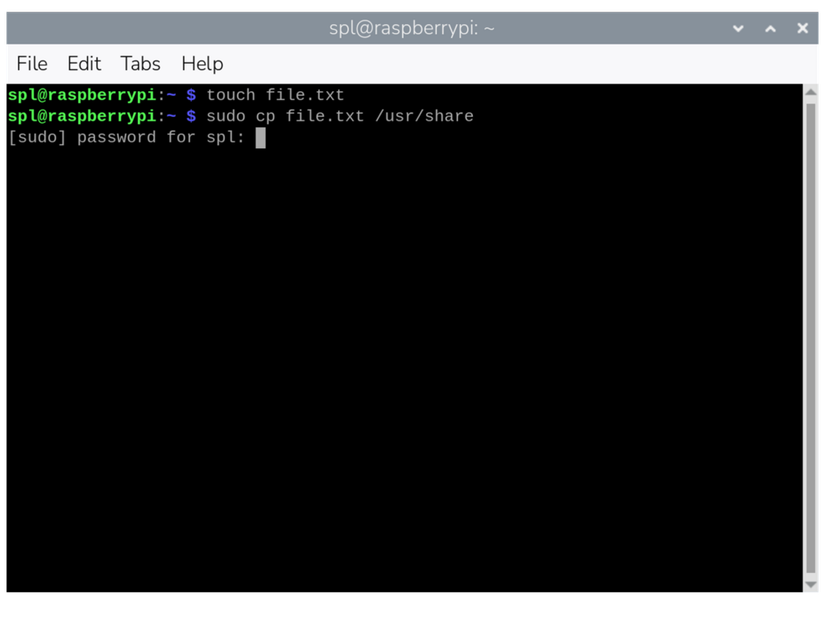 Sudo on a Raspberry Pi