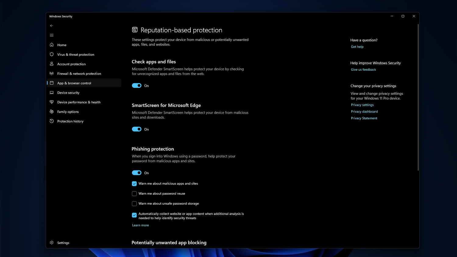 Microsoft Reputation Check Microsoft finally let us turn off Smart App Control, and I'm turning it ...