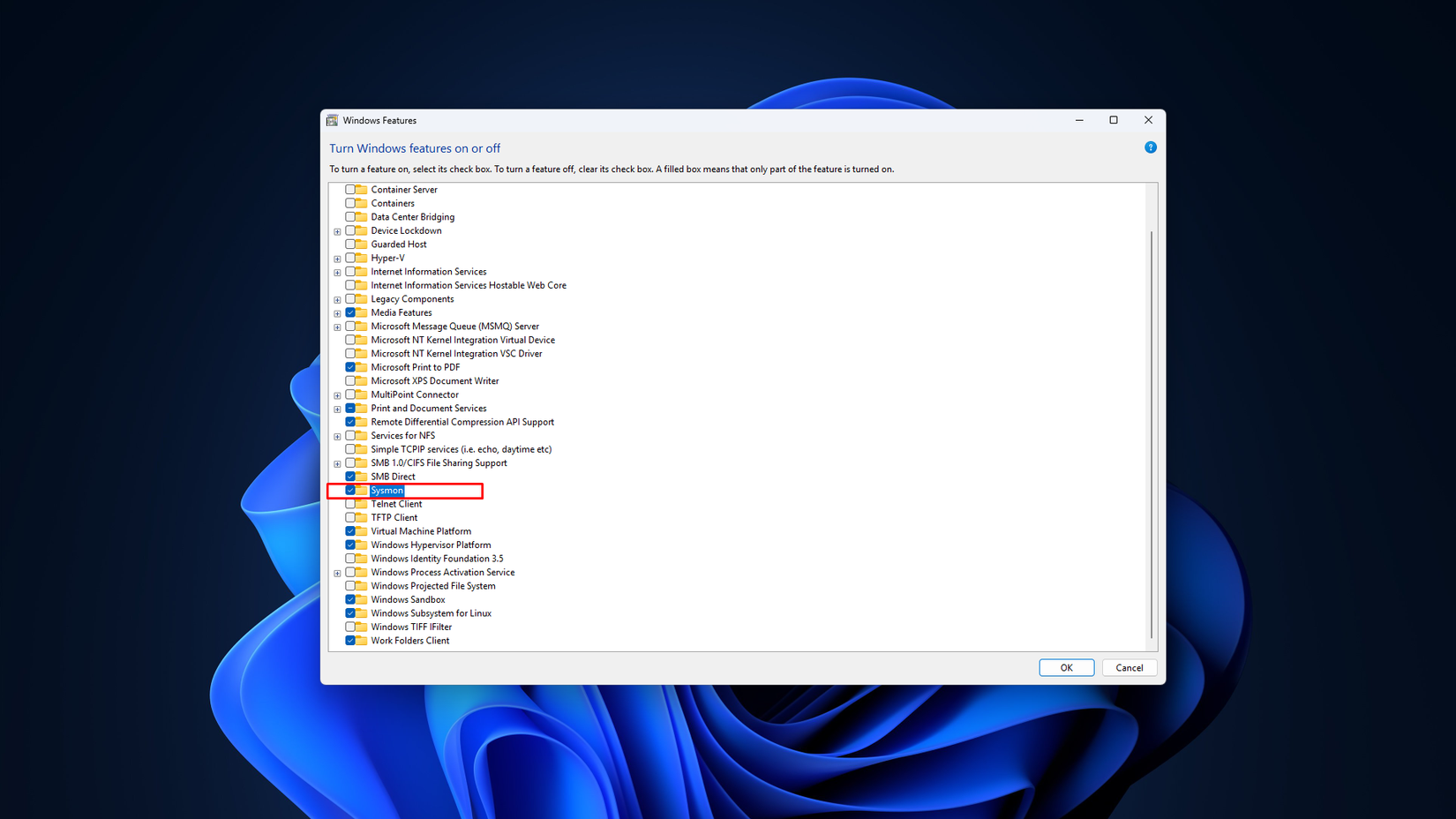 Microsoft встроила Sysmon в Windows 11
