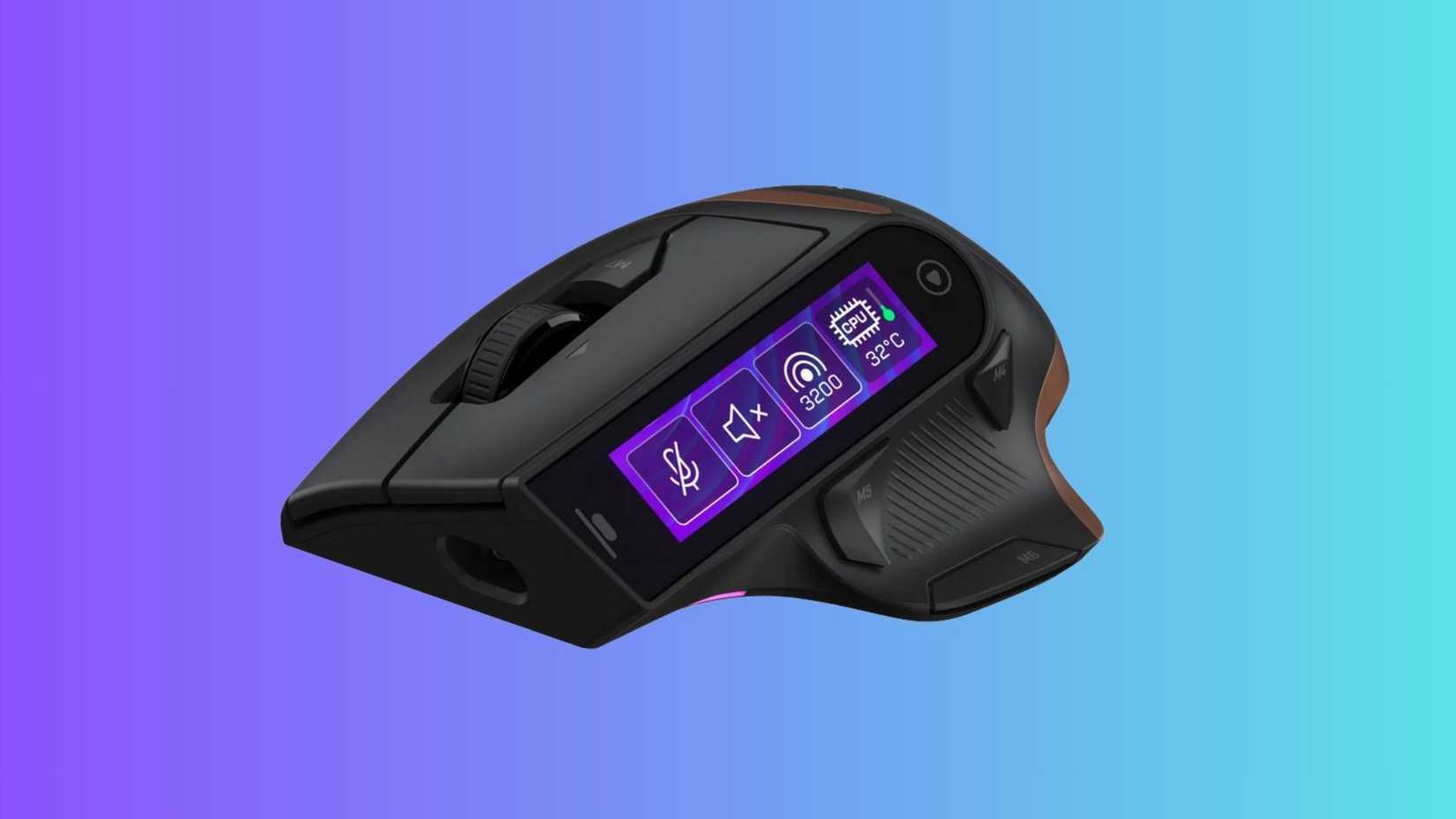 This mouse has a 2.25-inch touchscreen, and I can’t decide if it’s ...