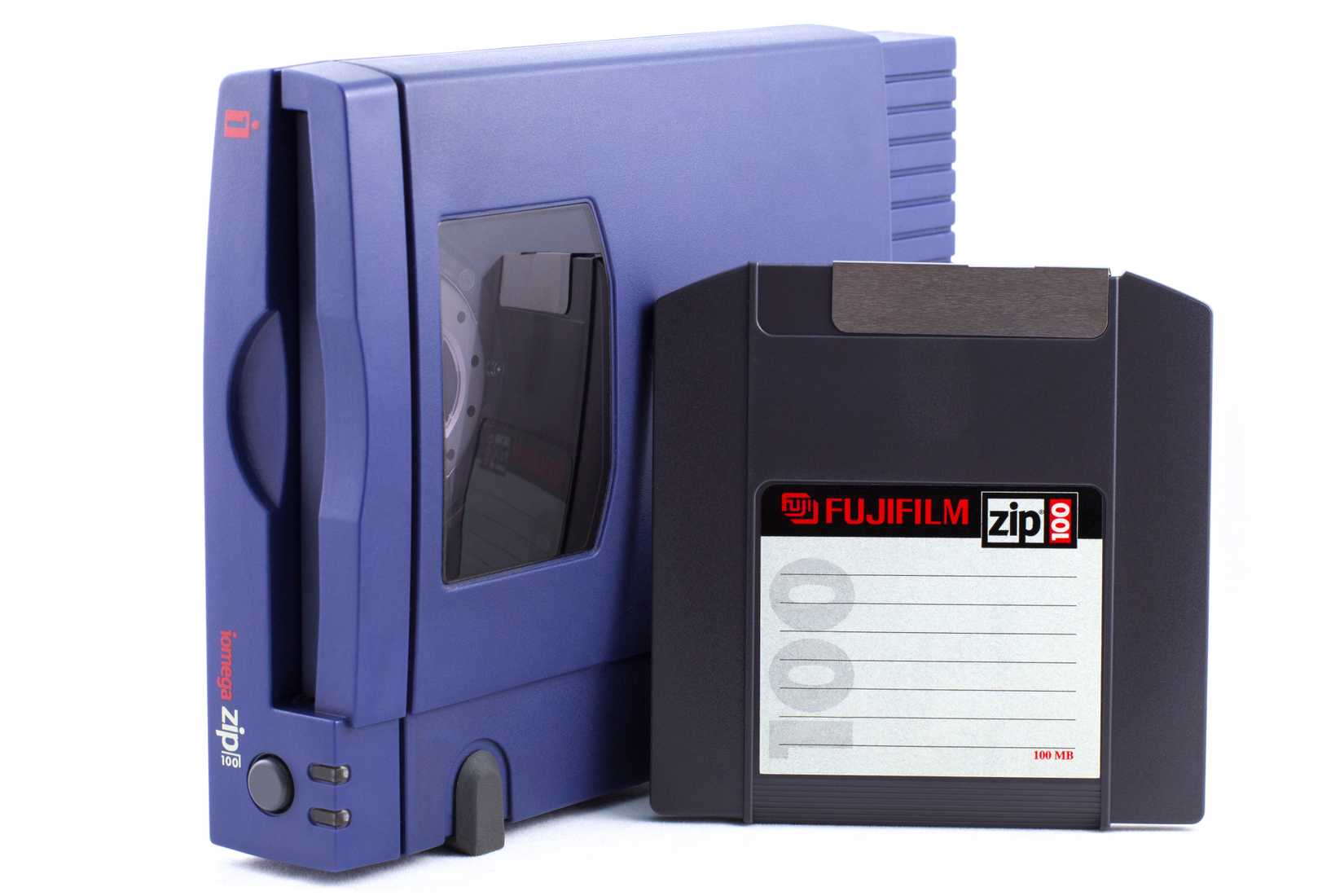 Zip drive with disk