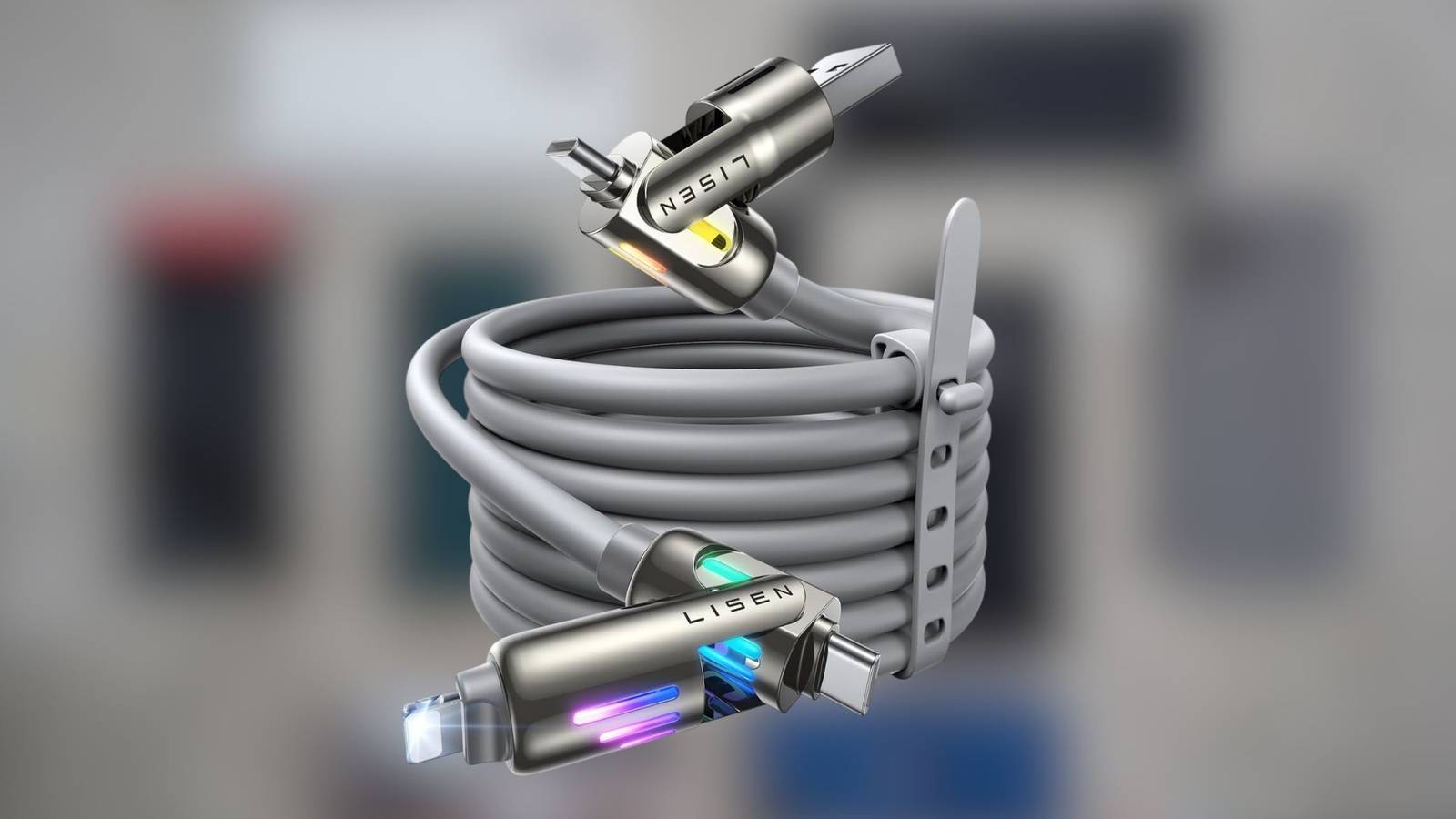 The Cable Conundrum Solved? Lisen's 4-in-1 Charger Promises Universal Connectivity