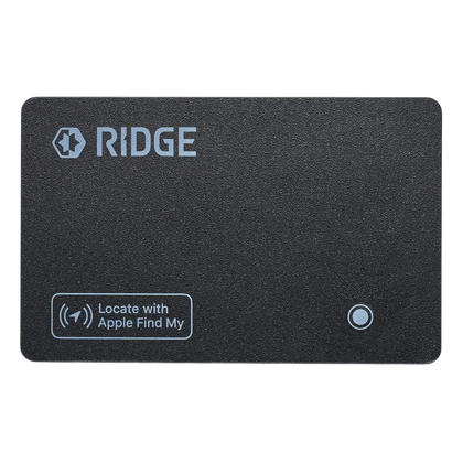 Ridge Wallet Tracker Card