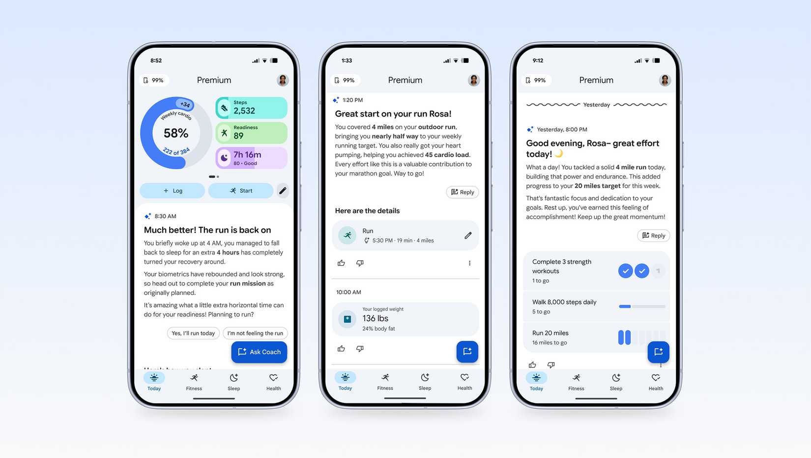 Google's Health Coach 