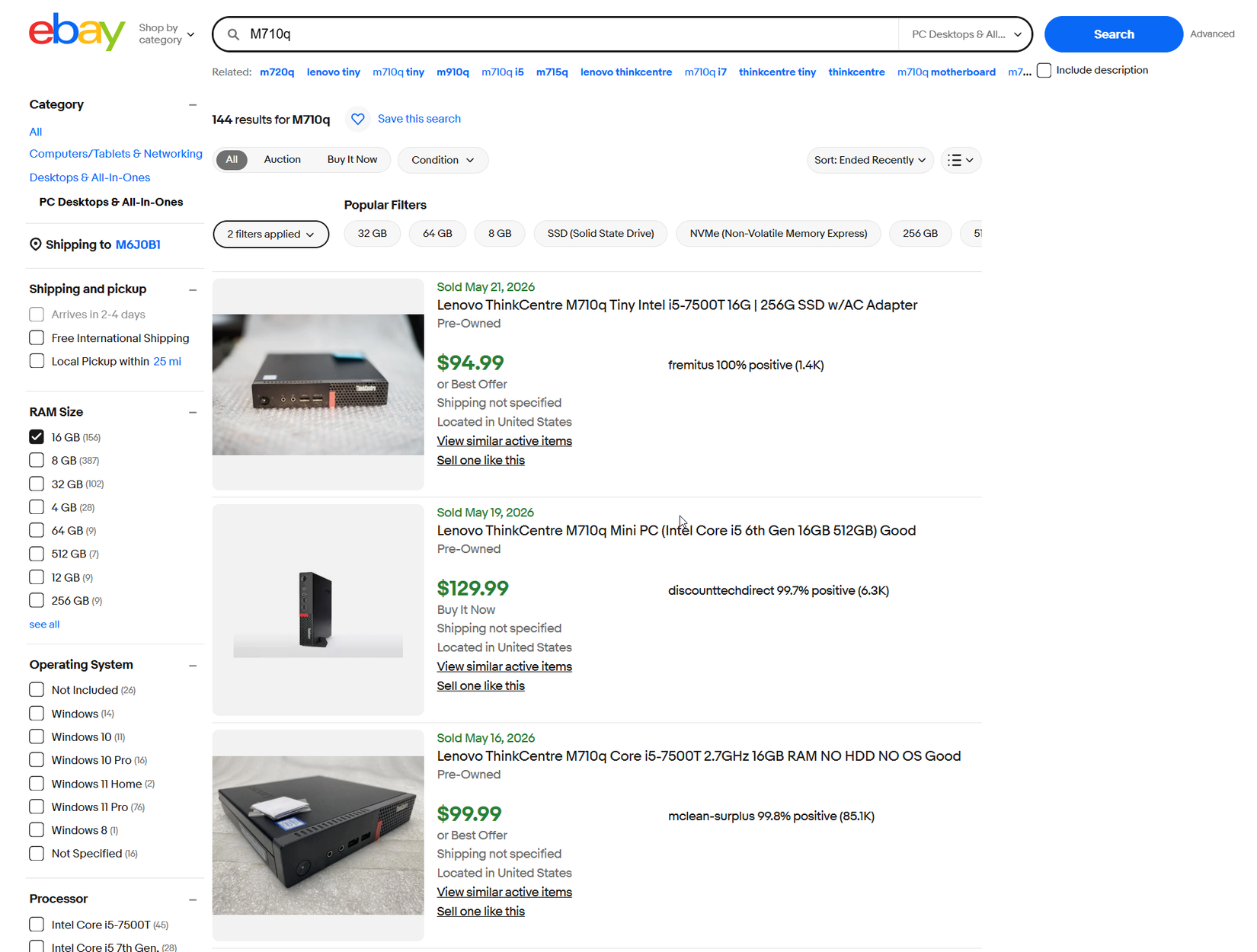 lenovo-thinkcentre-ebay-listings