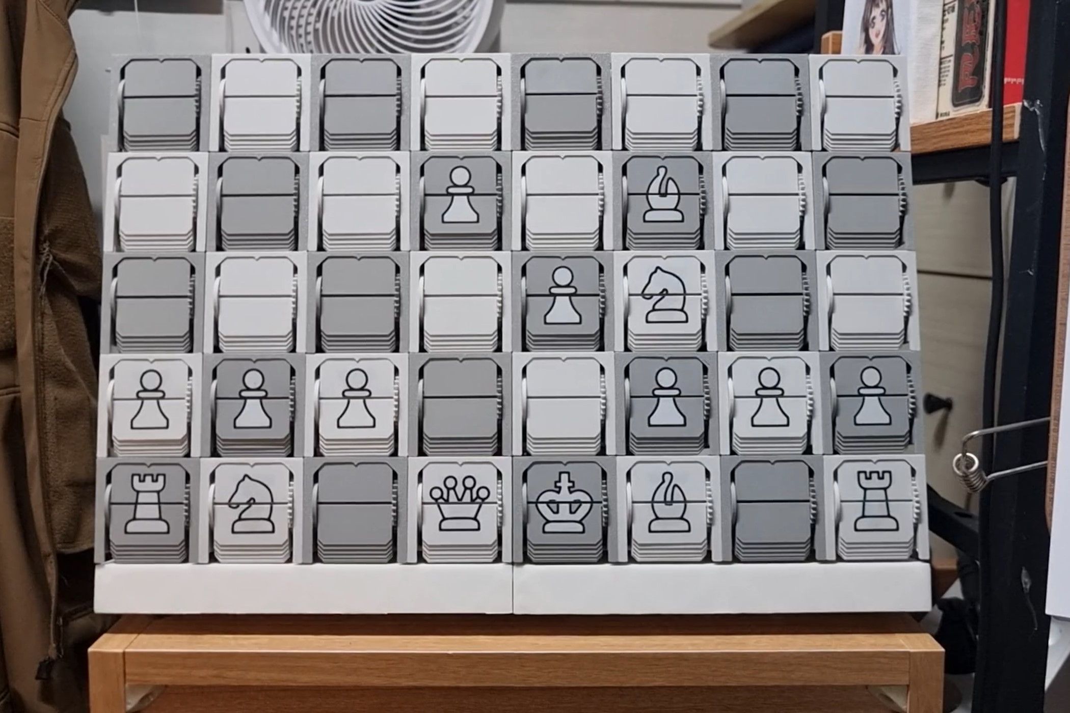Elevate Your Game: The ESP32 Split-Flap Chess Board Revolution