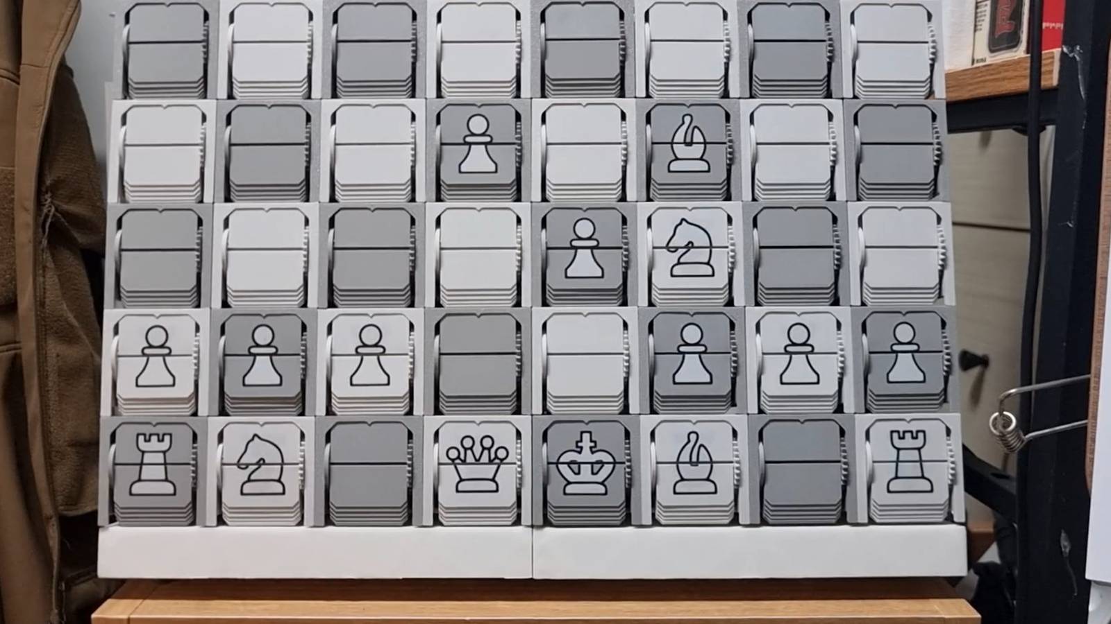 Elevate Your Game: The ESP32 Split-Flap Chess Board Revolution