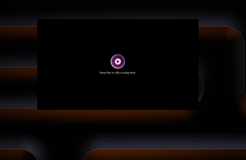Screenshot of plain vanilla mpv setup