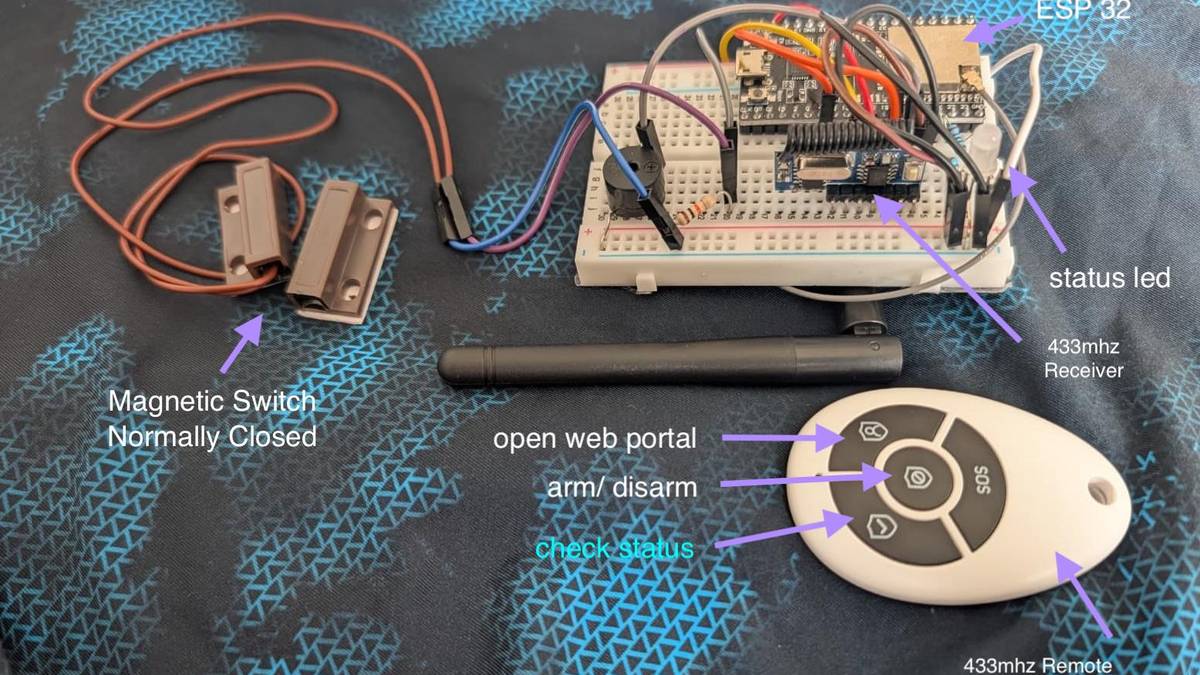 Notificateur ESP32 ultra-basse consommation pour capteurs