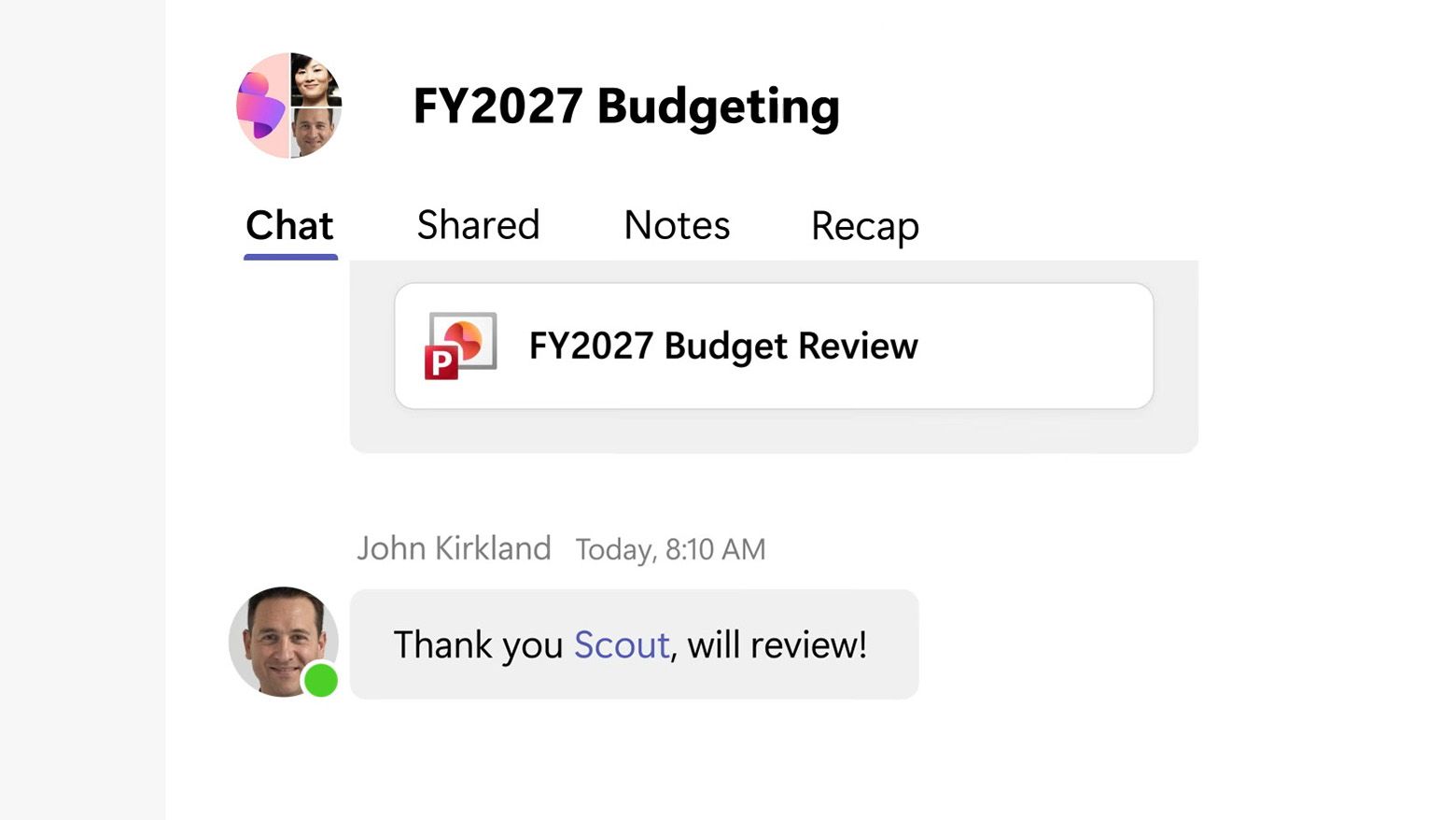 A screenshot from Microsoft's Scout reveal trailer 