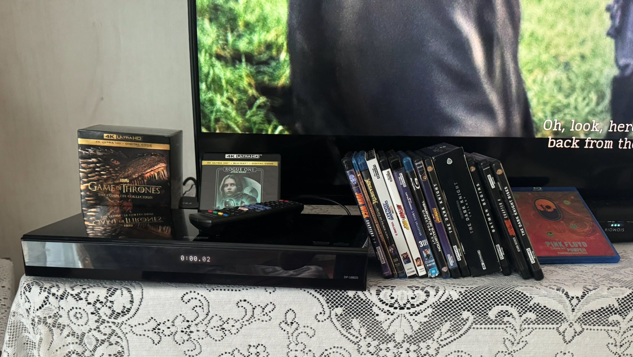 Blu-ray Player and Blu-ray-DVD Collection-1
