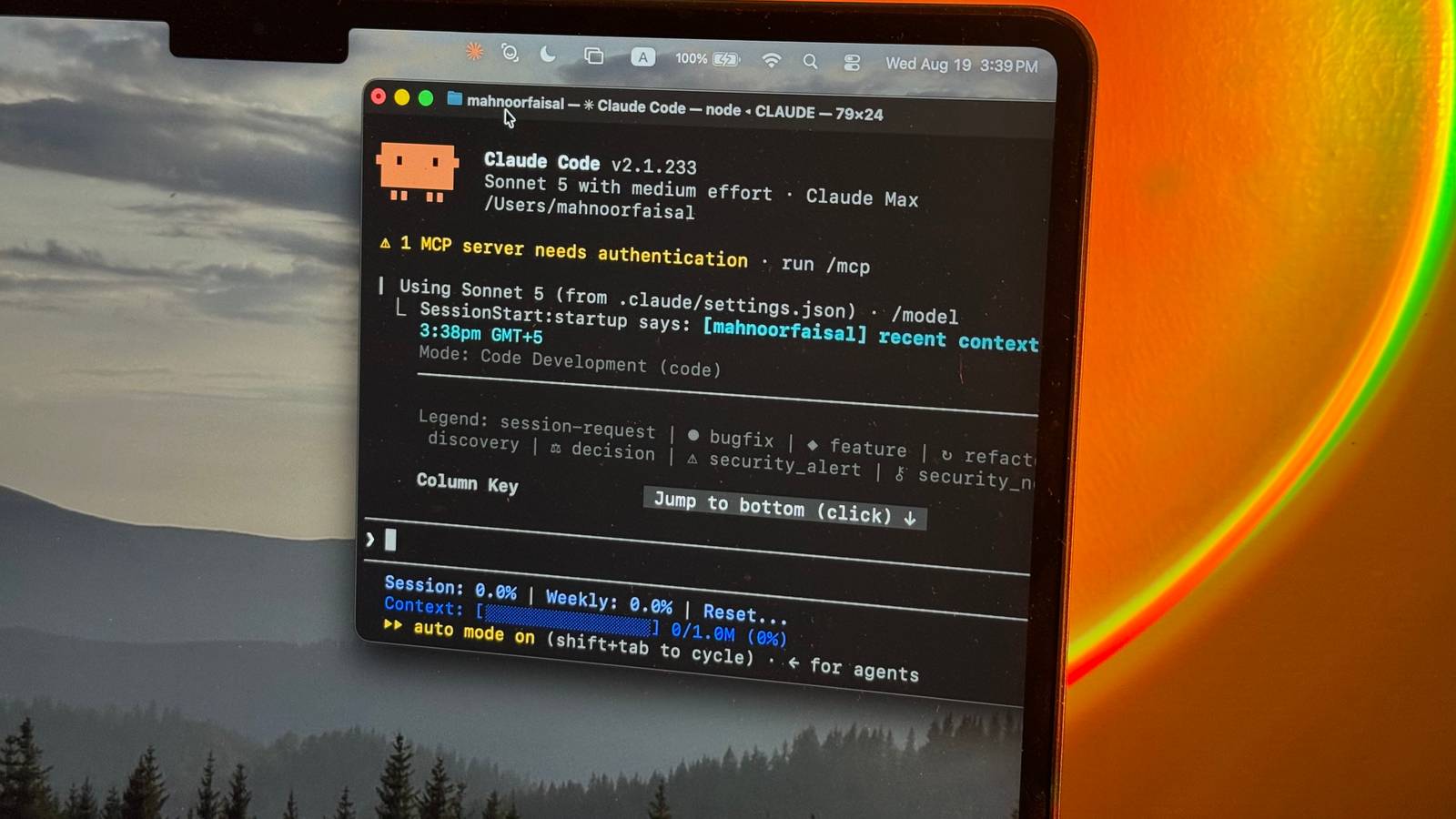 Photograph accompanying Pointing Claude Code at one directory made a developer's usage last four times longer