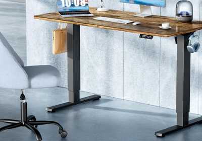 Filestash: современная альтернатива File Browser для вашего сервера DUMOS 63 Inch Electric Standing Desk in an office with laptop and monitor on desk