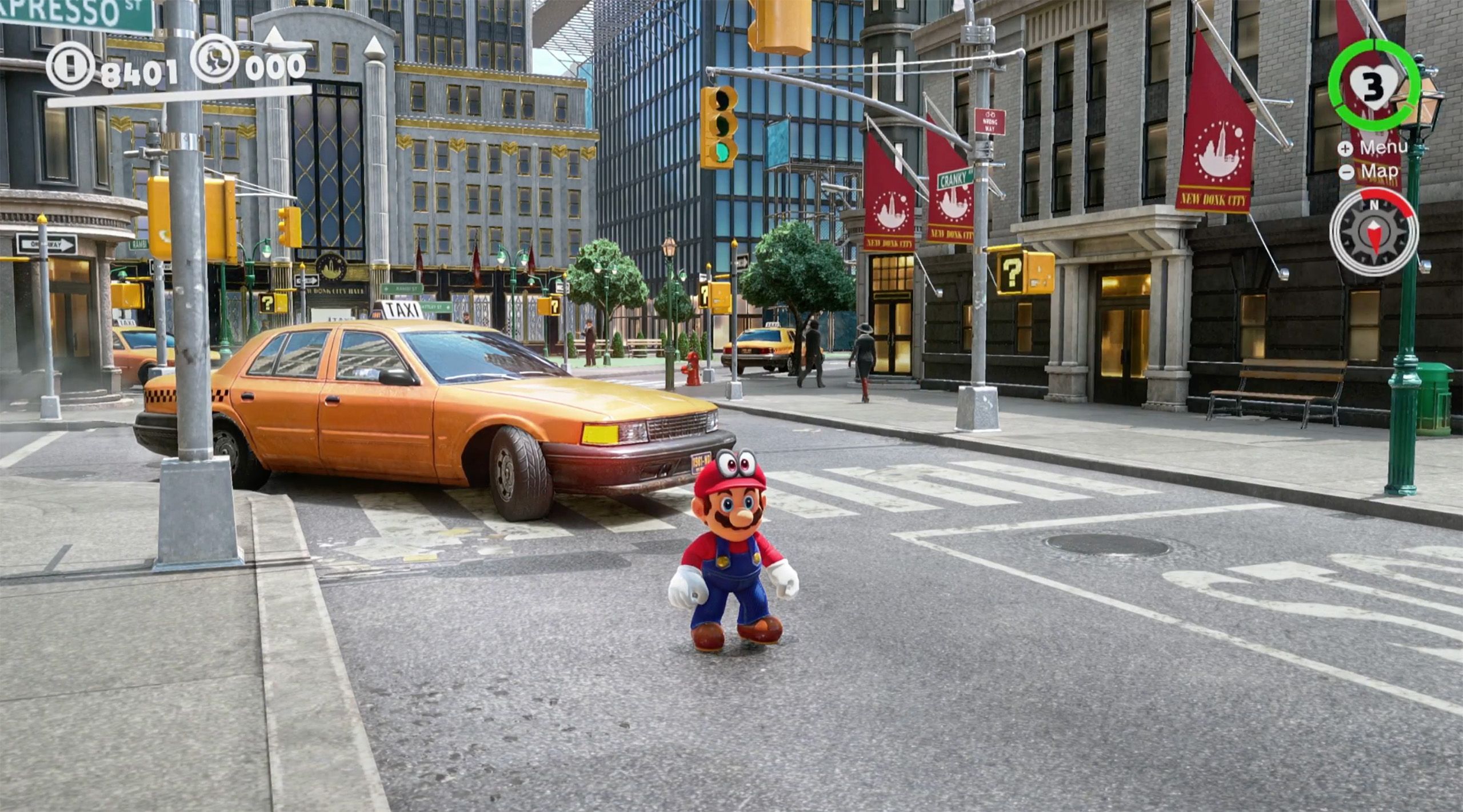 Super Mario Odyssey with DLSS 5 running on it 