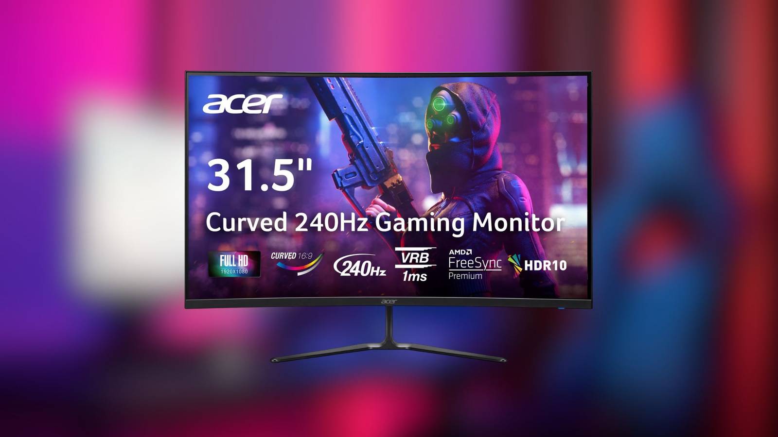 Gamers on a budget need to check out this 31.5-inch 240Hz curved gaming monitor that's just $139