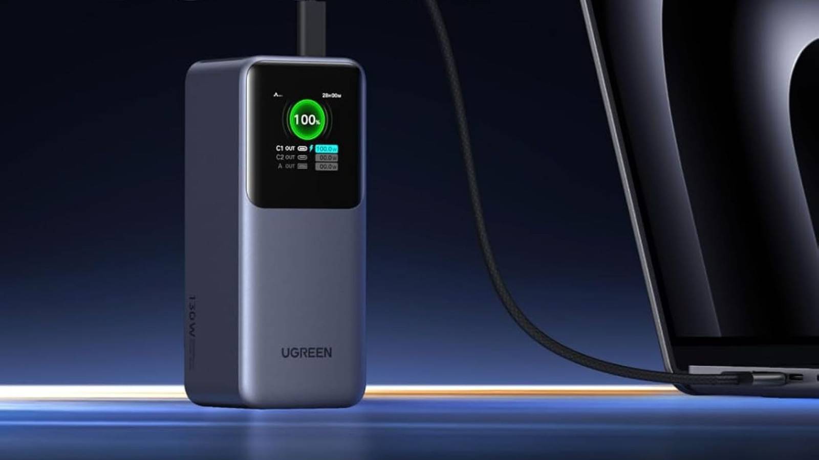 Grab this 130W Ugreen power bank for $60 and finally charge your laptop ...