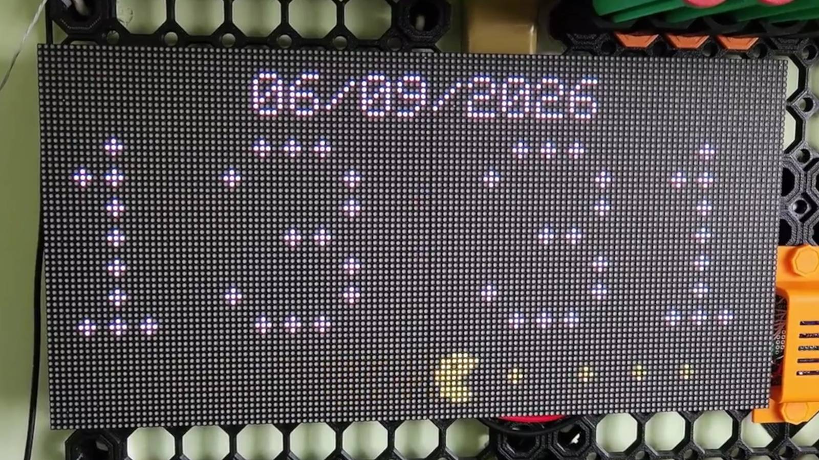 This ESP32 project couples a simple clock with some iconic retro gaming ...