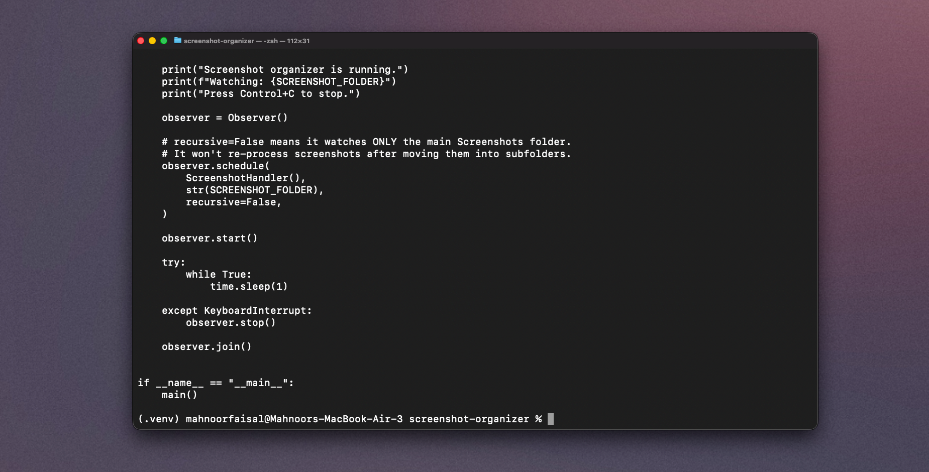 Файл конфигурации LaunchAgent для автоматического запуска в macOS