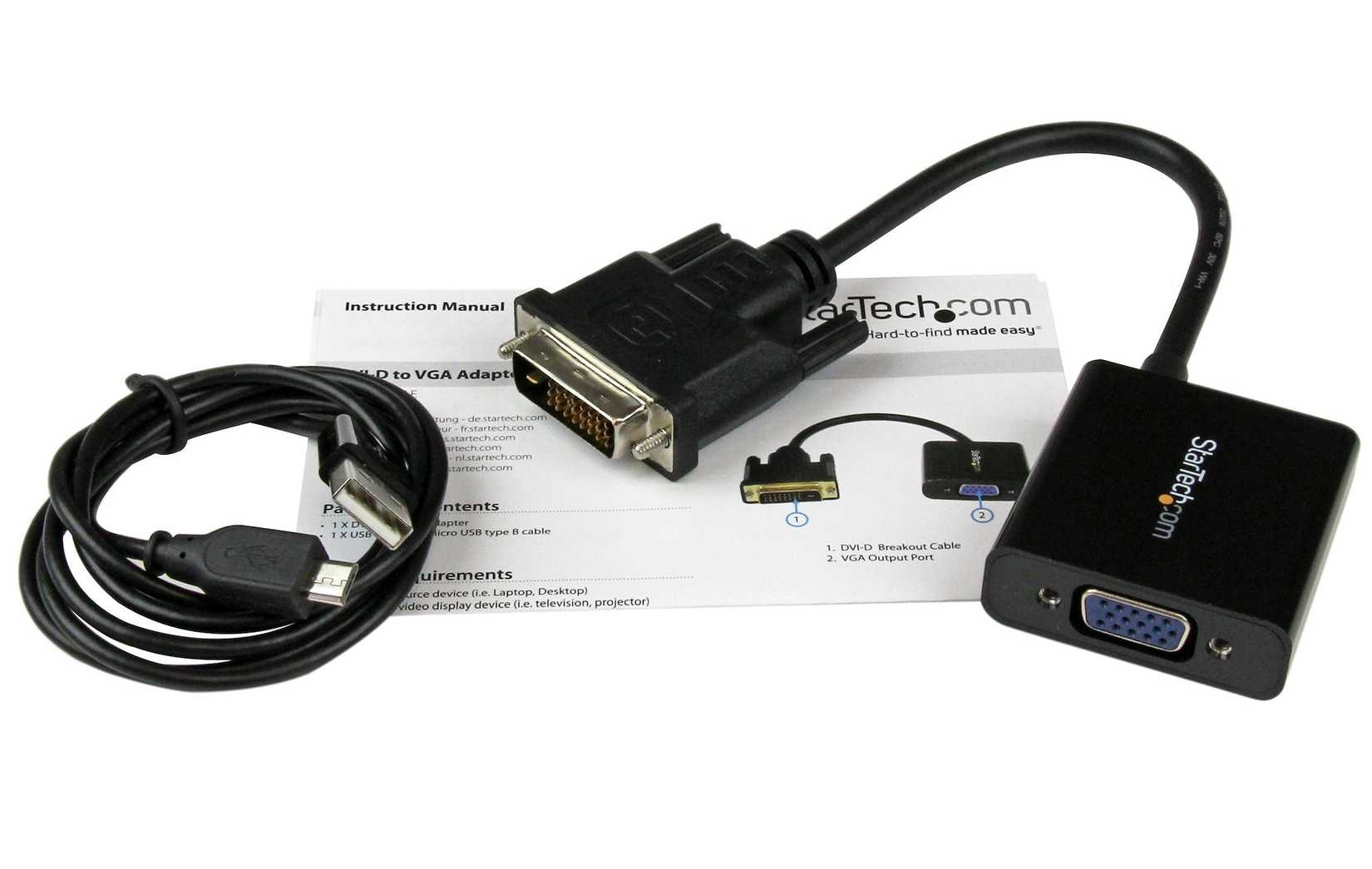 Адаптер StarTech Dual-Link DVI
