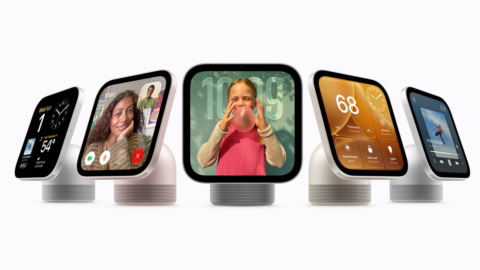 A render of Apple's HomeView