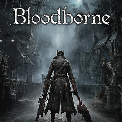 Product logo for Bloodborne.