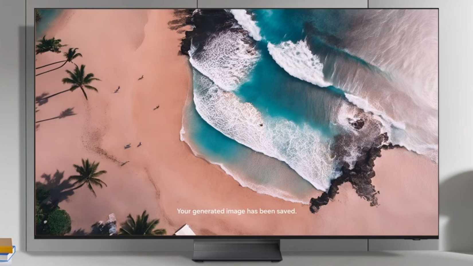 Samsung - 85" Class R85H Series Micro RGB 4K UHD SamsungVisionAI Smart Tizen TV (2026) in living room