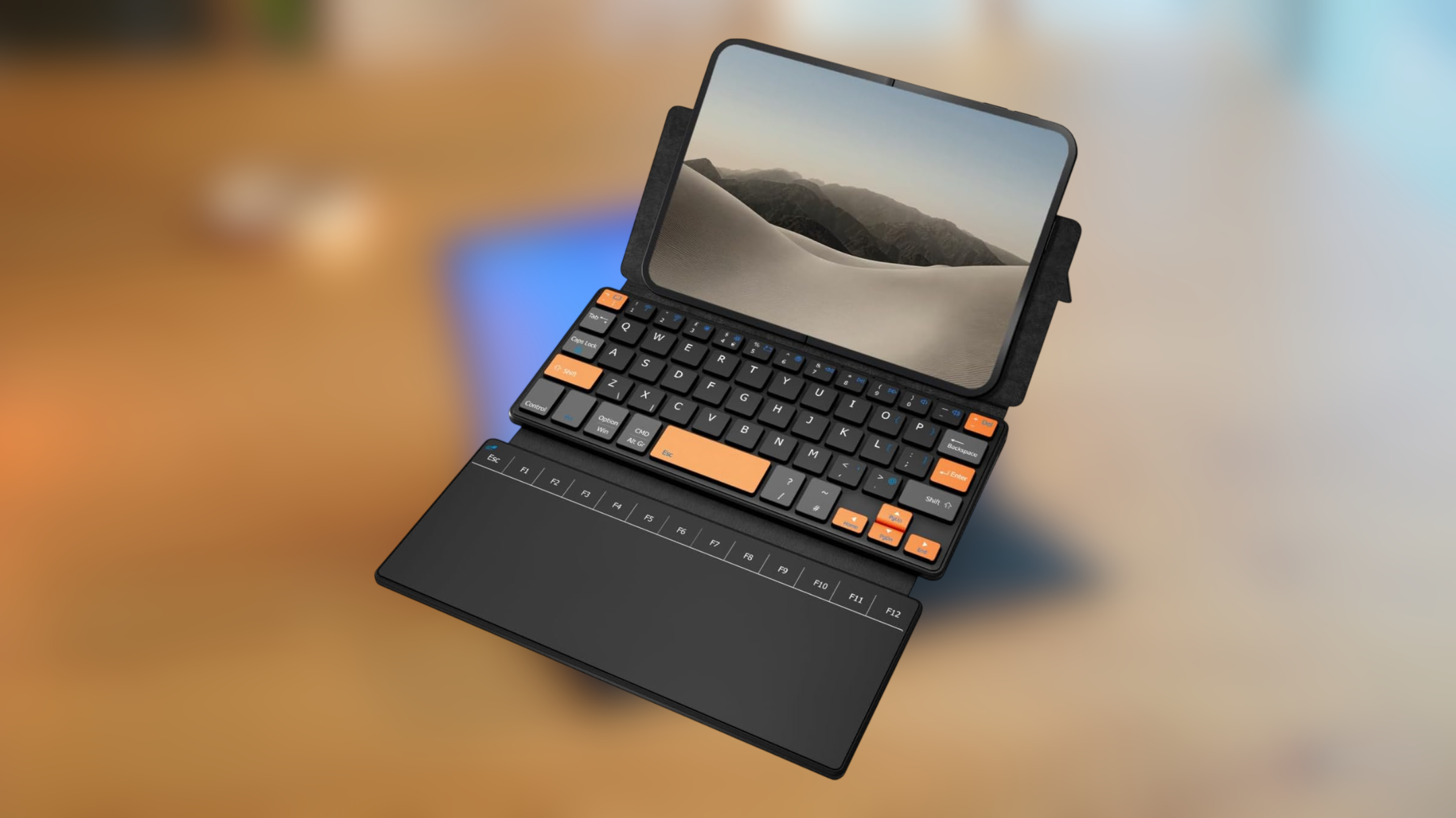 Travel Keyboard with Touchpad for iPhone Duo