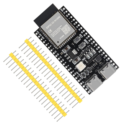 A transparent render of the ESP32-S3