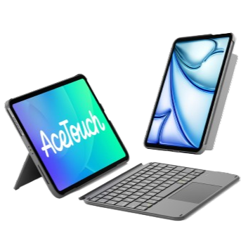 inateck AceTouch KB04122 keyboard case on a transparent background.