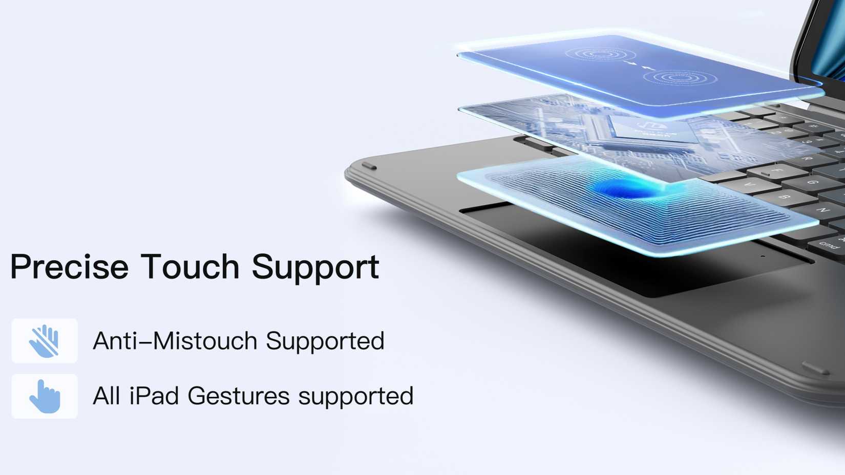 The inateck AceTouch KB04122 trackpad 