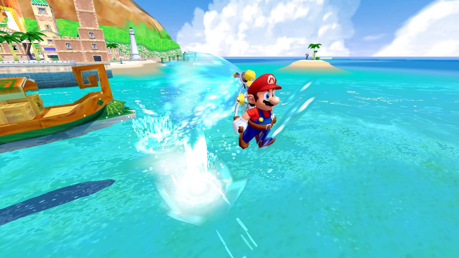 Diese inoffizielle PC-Portierung von Super Mario Sunshine stellt die ...