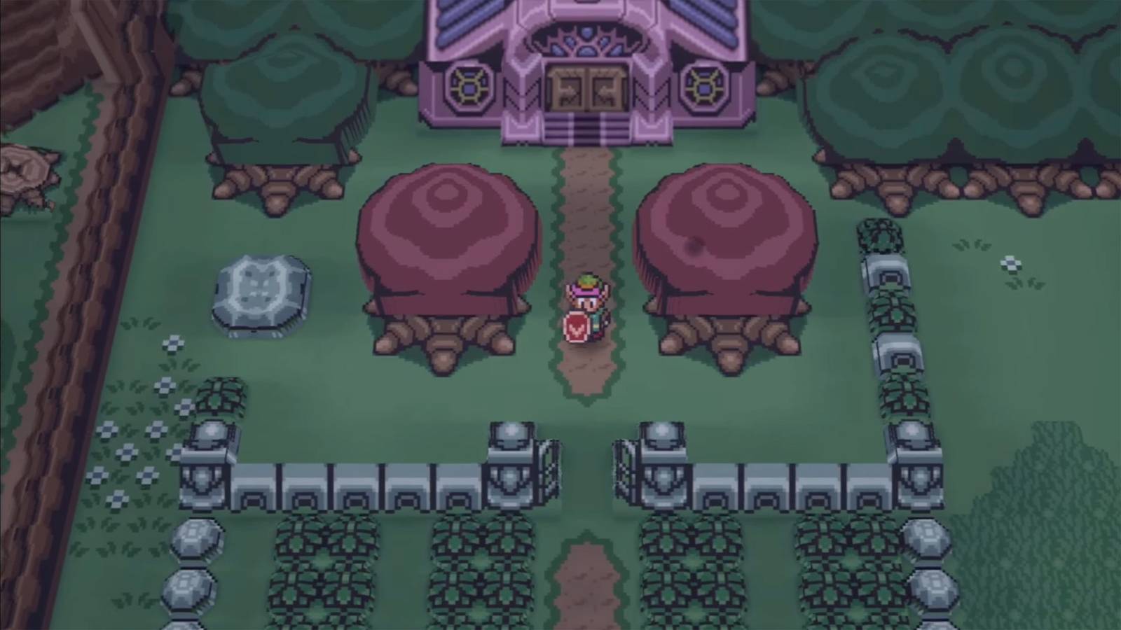 A screenshot of a Zelda: A Link to the Past HD-2D project 