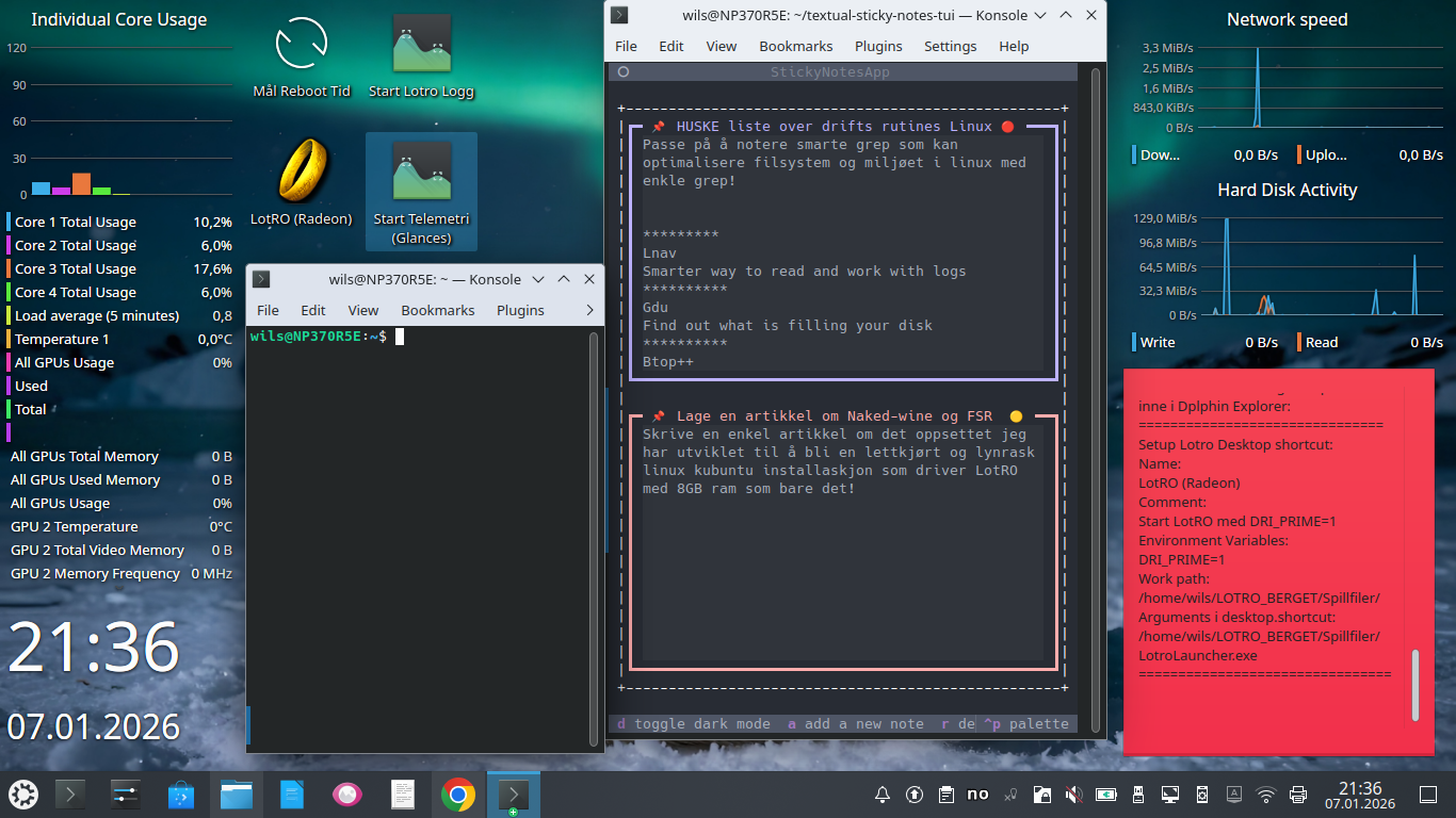 Someone made a sticky notes app within the Linux terminal, and you can ...
